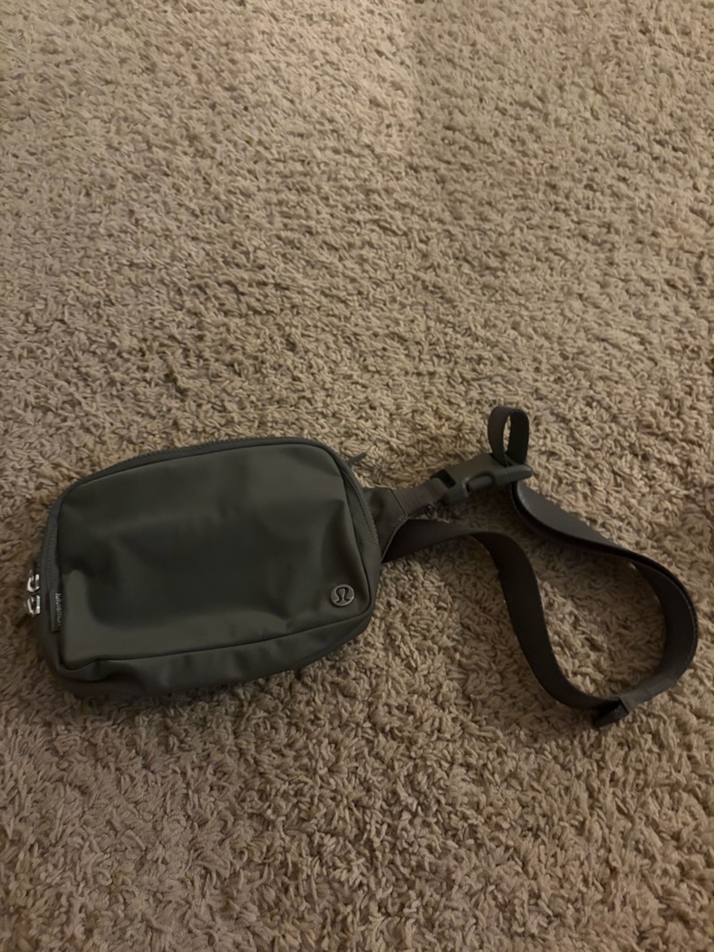 lululemon athletica Olive Green Sling Belt Bag